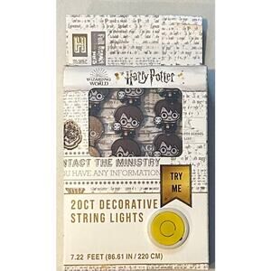 Harry Potter Chibi 20ct Copper String Lights